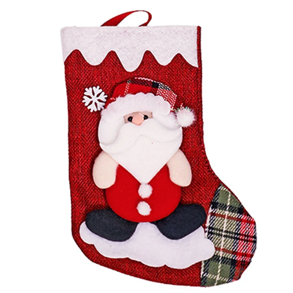 Christmas Stocking Hanging - Medias colgantes, medias grandes de Papá