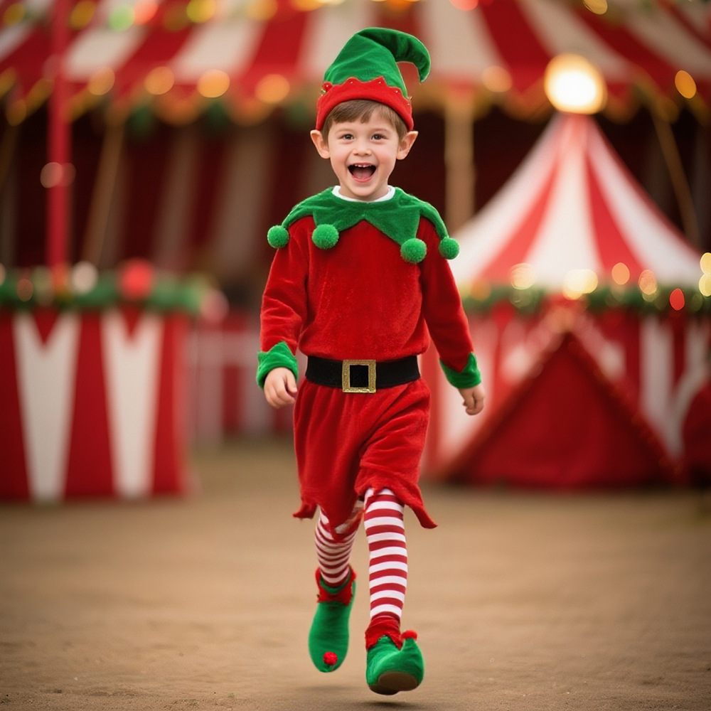 2025 disfraz de Navidad disfra - Elf Costume Christmas reseña y precio