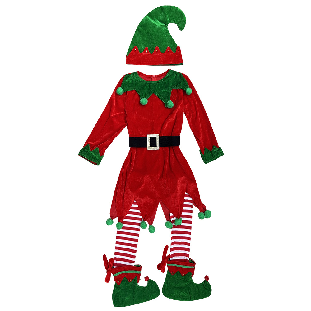 2025 disfraz de Navidad disfra - Elf Costume Christmas reseña y precio