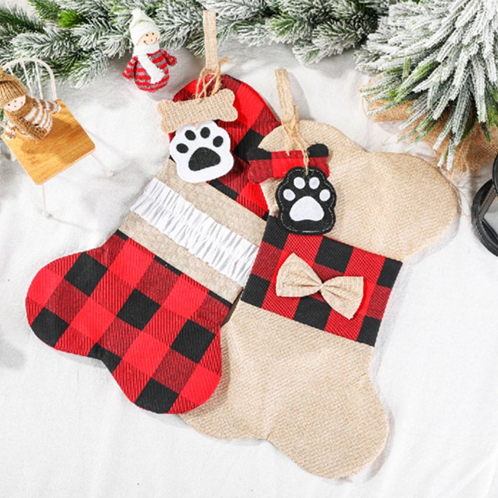 Adorno Colgante Navideño de Ca - Christmas Stocking Hanging reseña y precio