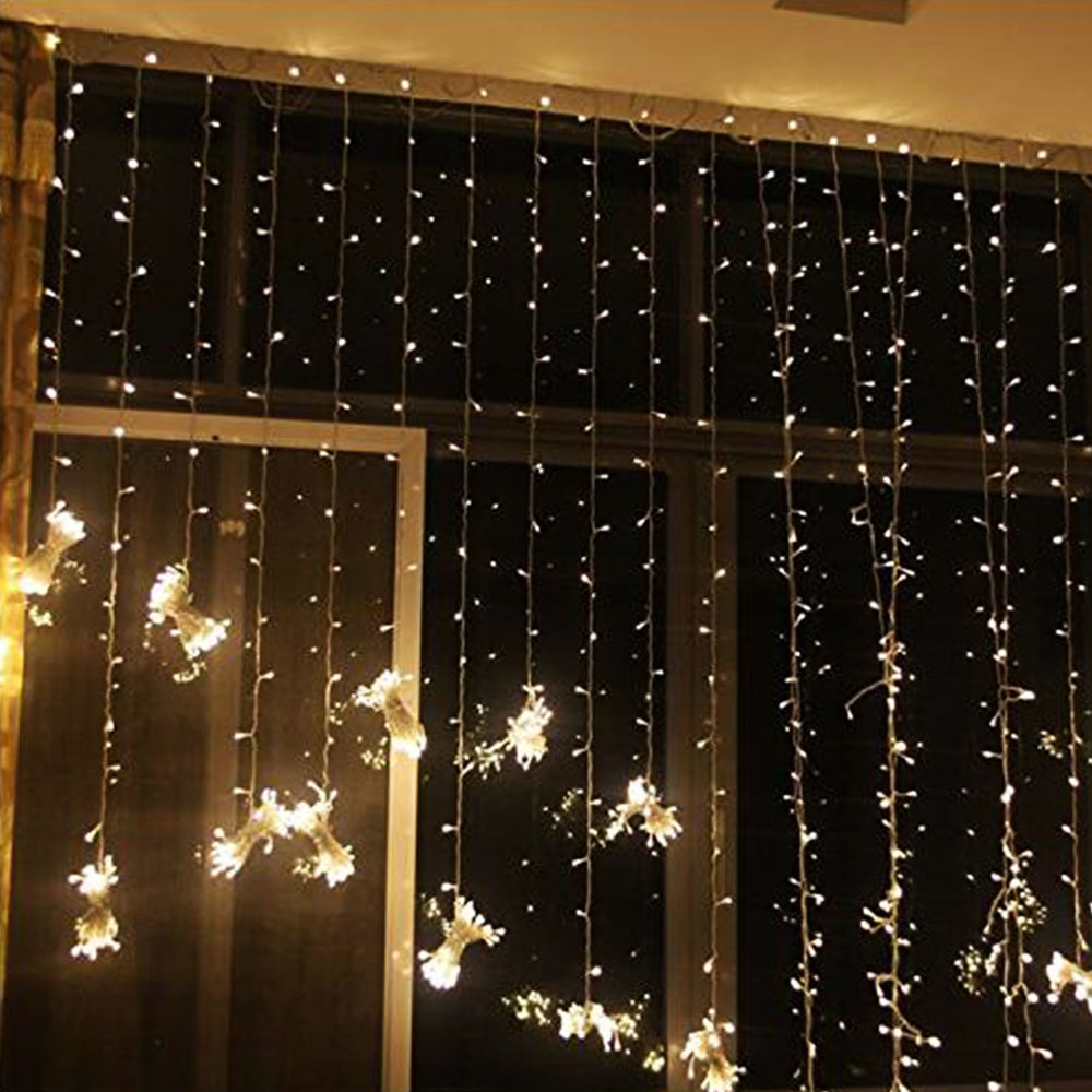Guirnalda de luces Led con enc - Christmas Lights Outdoor reseña y precio