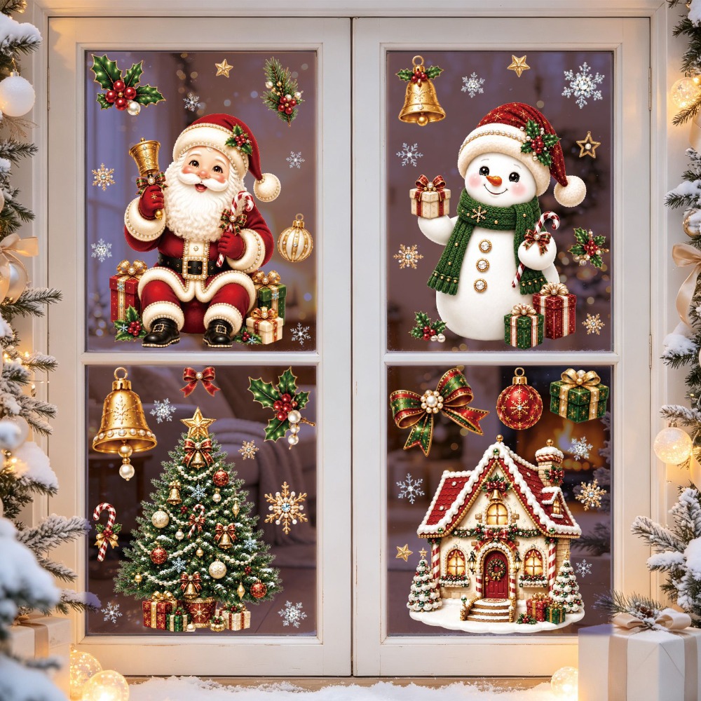 Navidad 2027 Nuevas Pegatinas  - Snowflake Window Decal reseña y precio